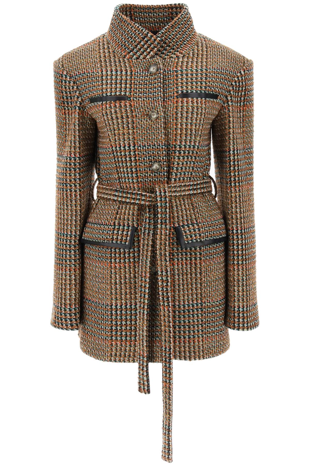 Stella McCartney Stella mccartney wool blend tweed coat