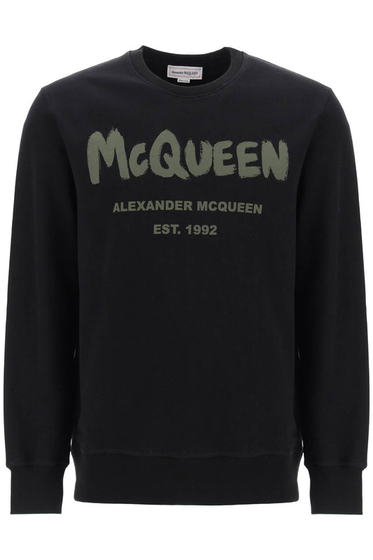 Alexander Mcqueen Alexander mcqueen mcqueen graffiti sweatshirt