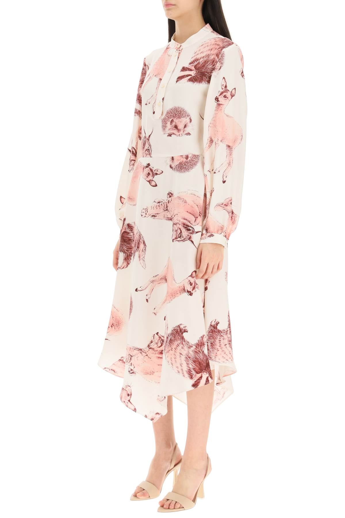 Stella McCartney Stella mccartney fauna rewild print shirt dress