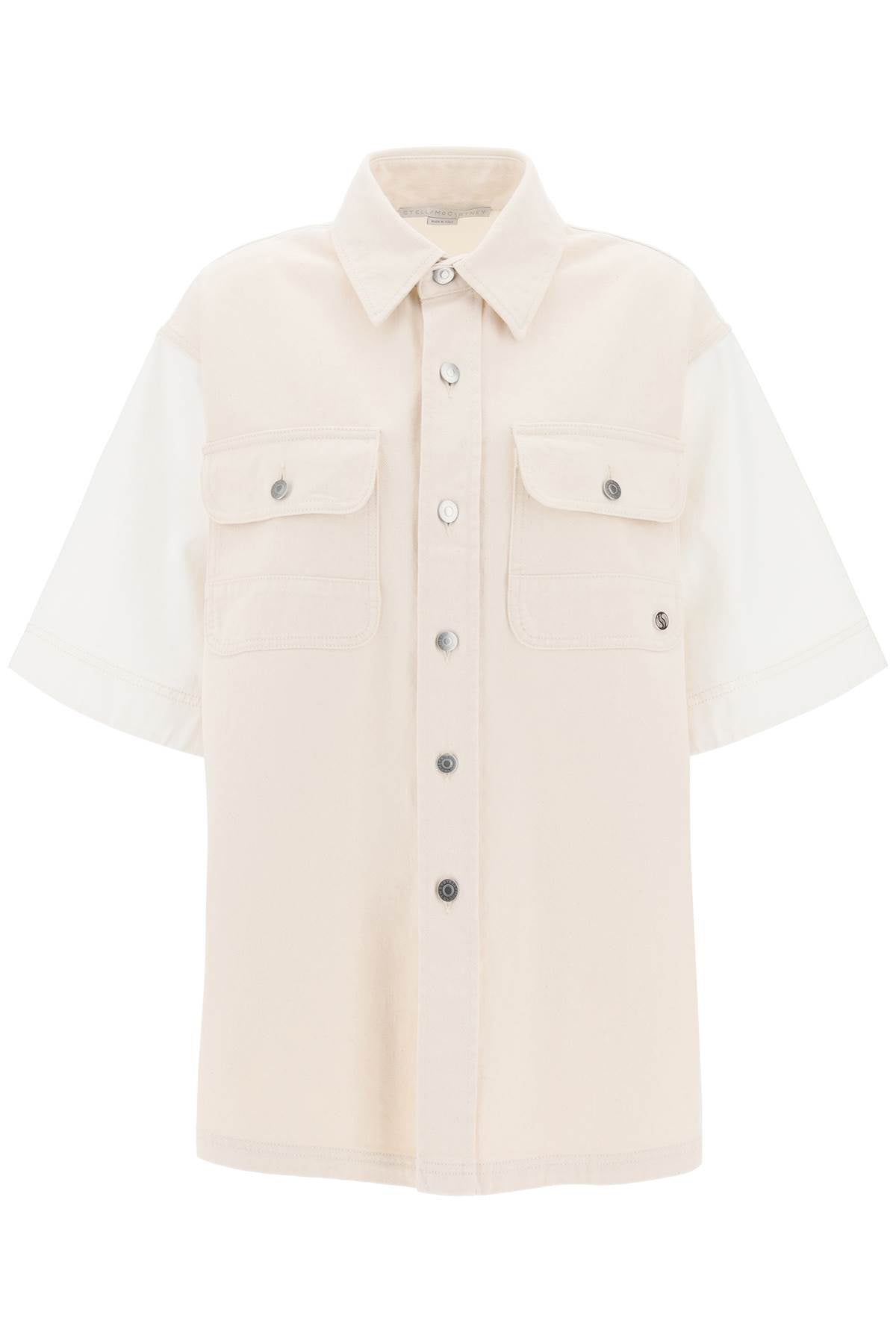 Stella McCartney Stella mccartney short-sleeved denim shirt