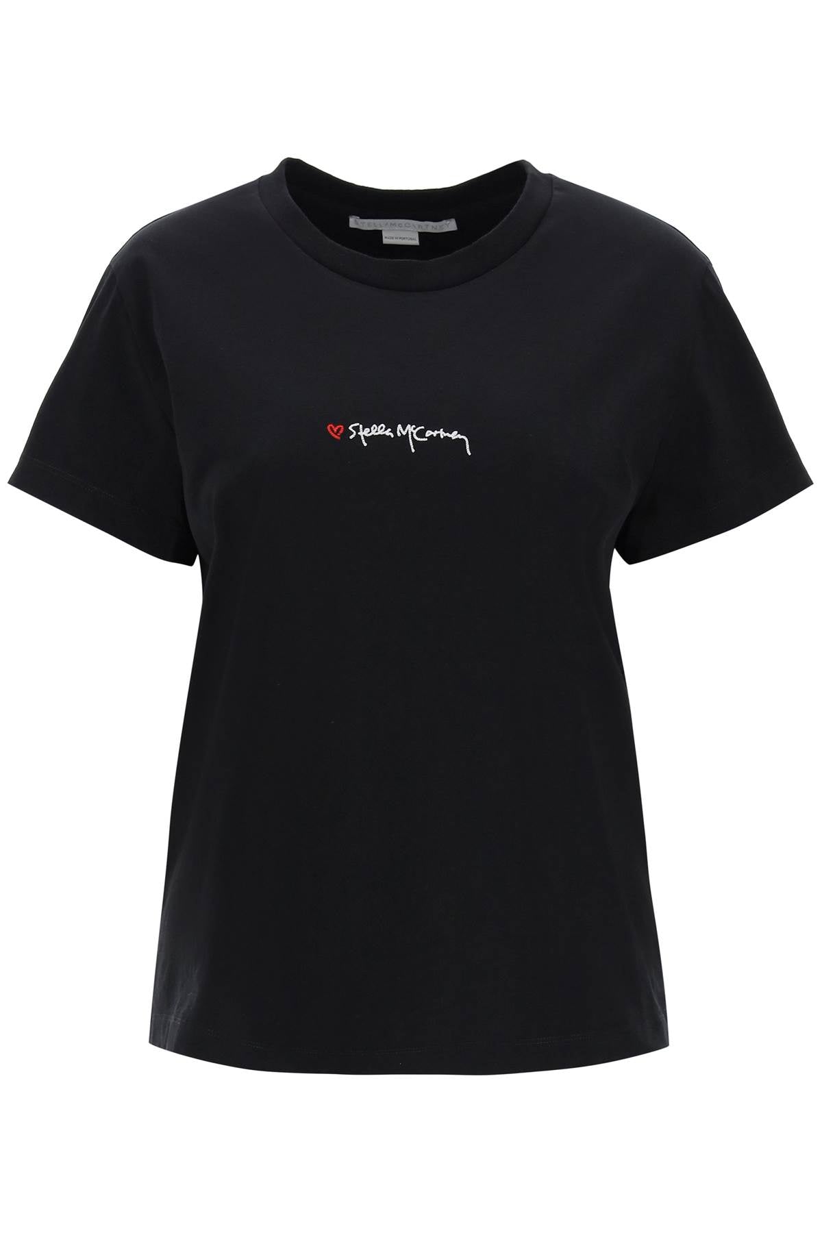 Stella McCartney Stella mccartney t-shirt with embroidered signature