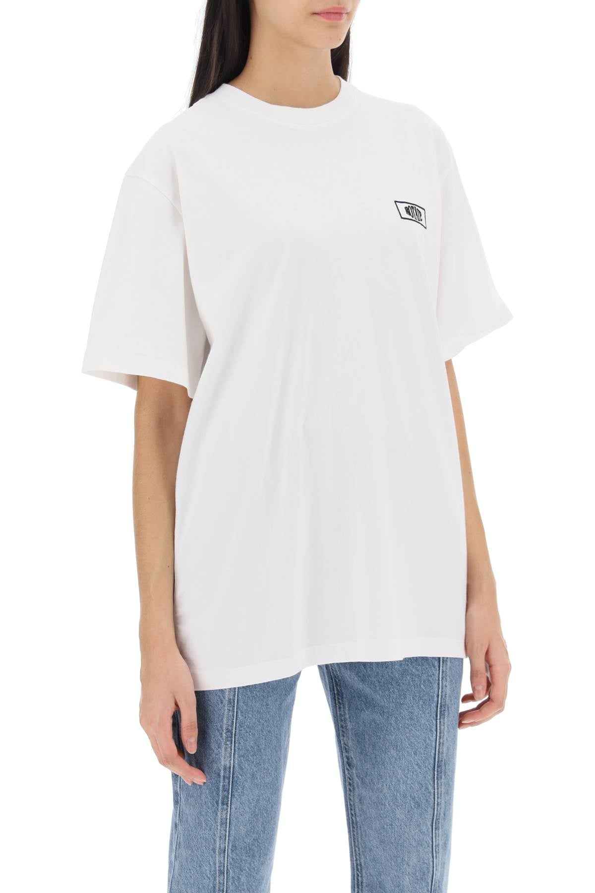 Rotate Rotate t-shirt with logo embroidery