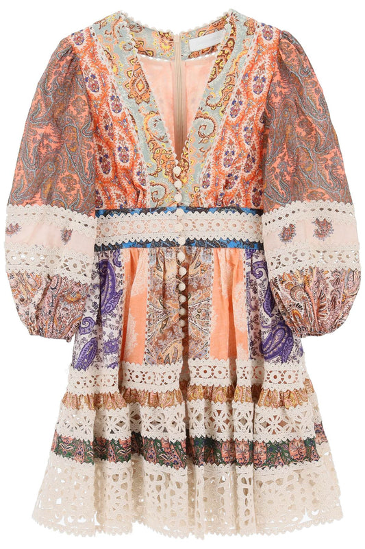 Zimmermann Zimmermann mini dress with balloon sleeves