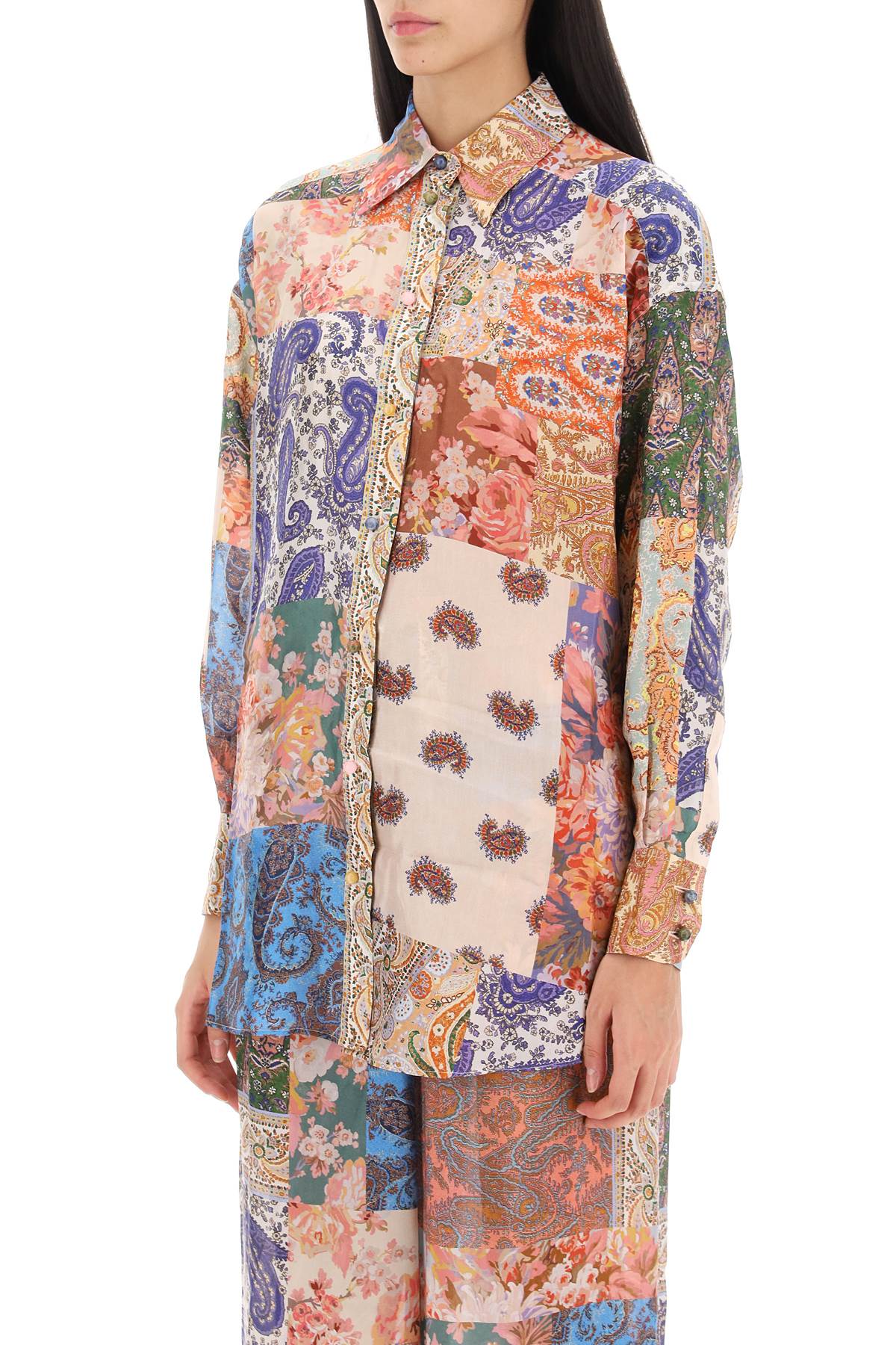 Zimmermann Zimmermann devi manstyle silk shirt