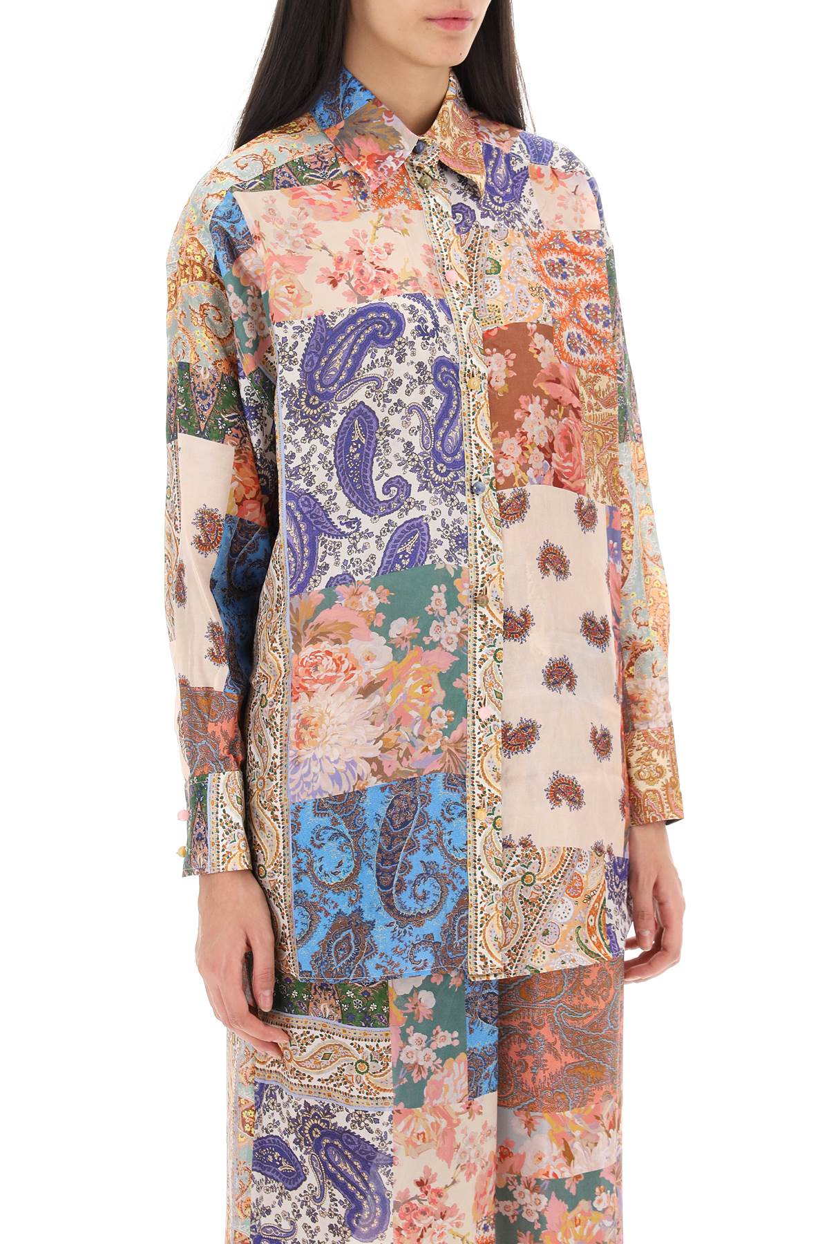 Zimmermann Zimmermann devi manstyle silk shirt