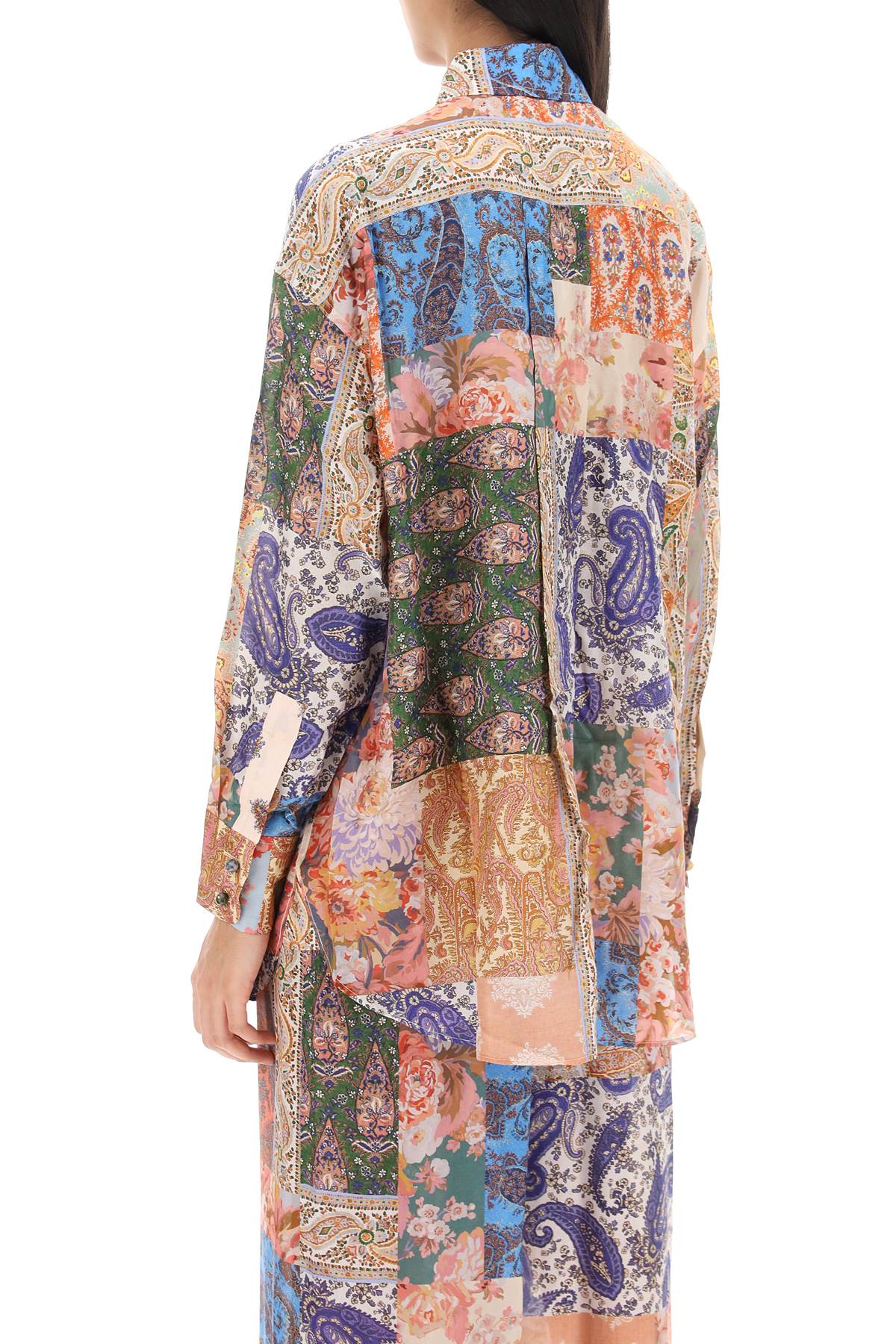 Zimmermann Zimmermann devi manstyle silk shirt