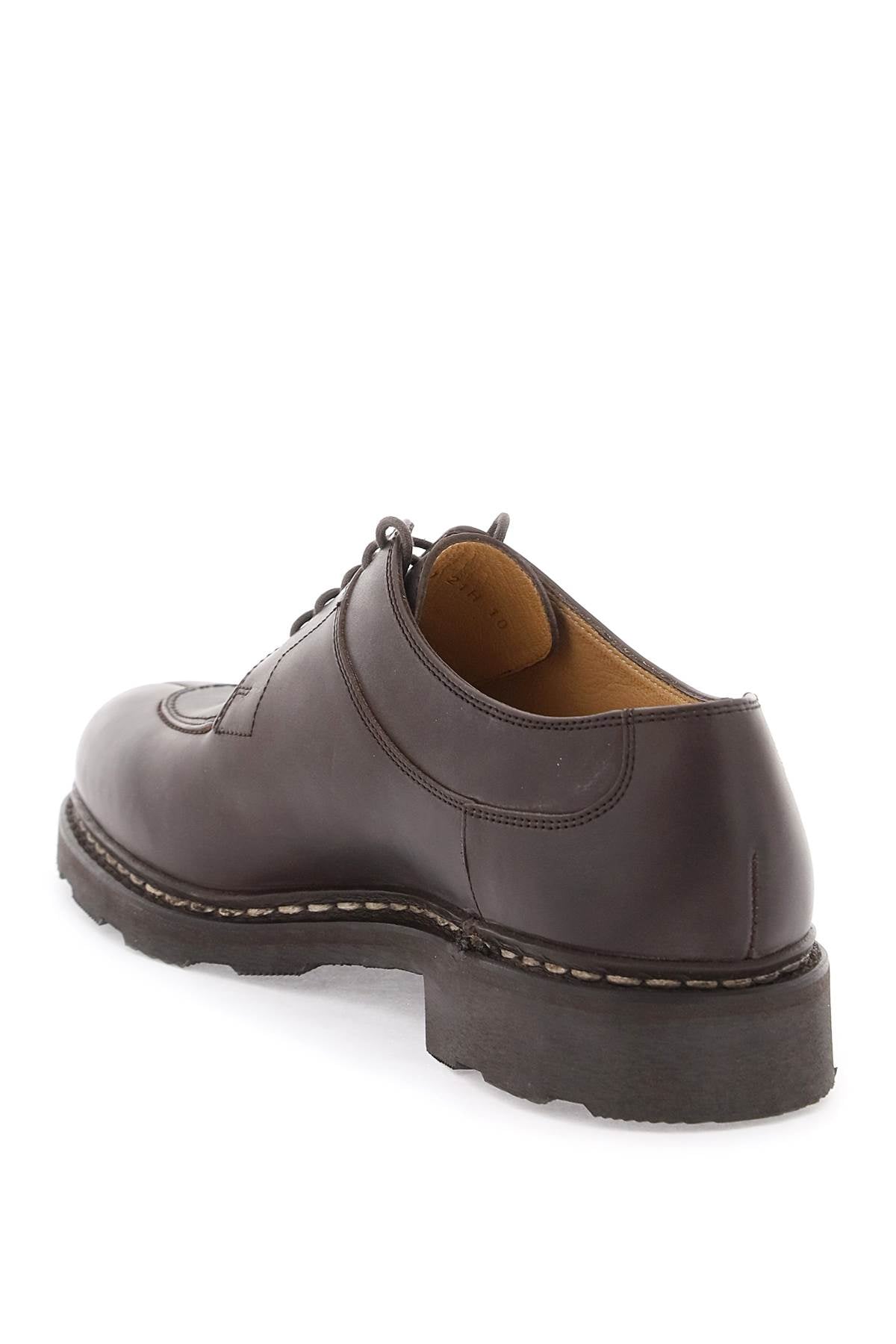 Paraboot smooth leather derby avignon in