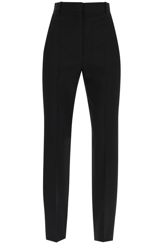 Alexander Mcqueen Alexander mcqueen high-waisted cigarette trousers