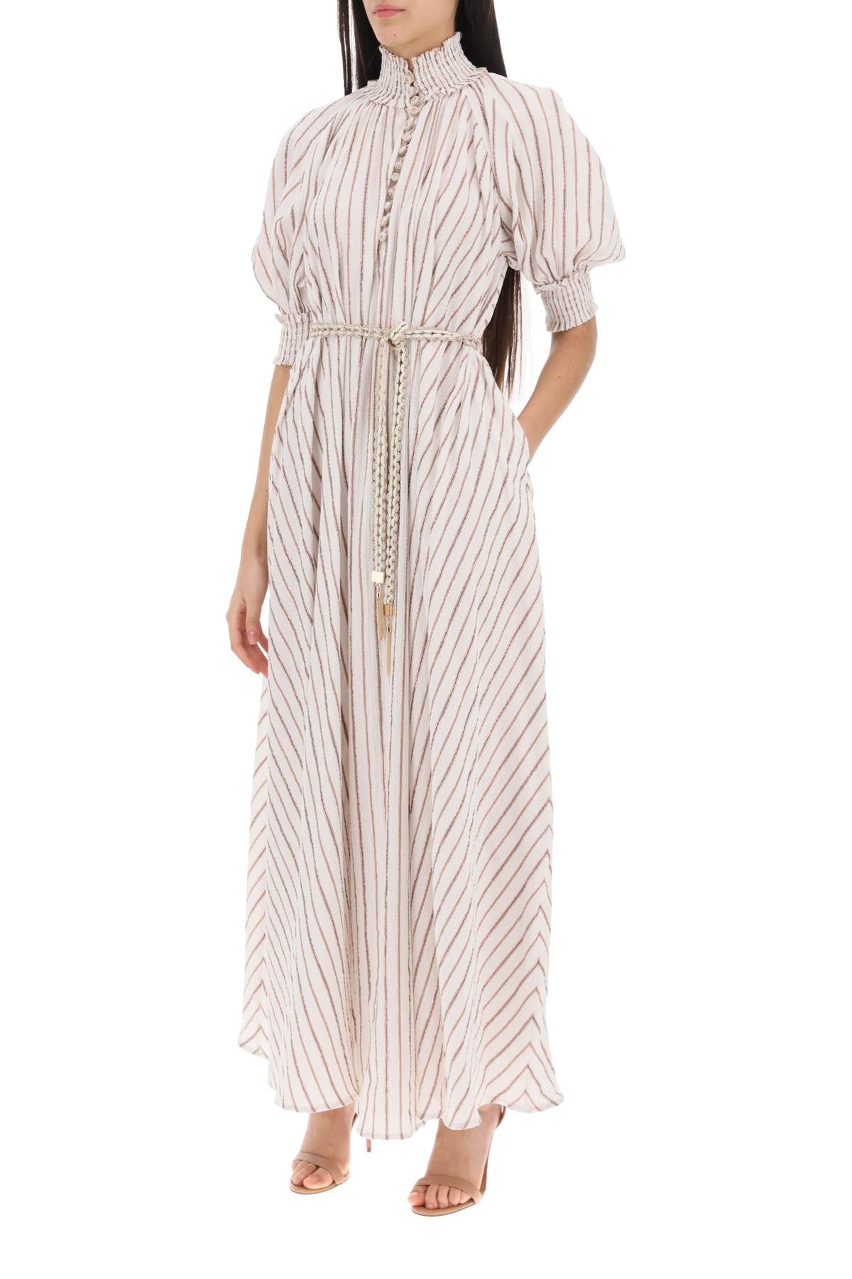 Zimmermann Zimmermann devi swing striped maxi dress