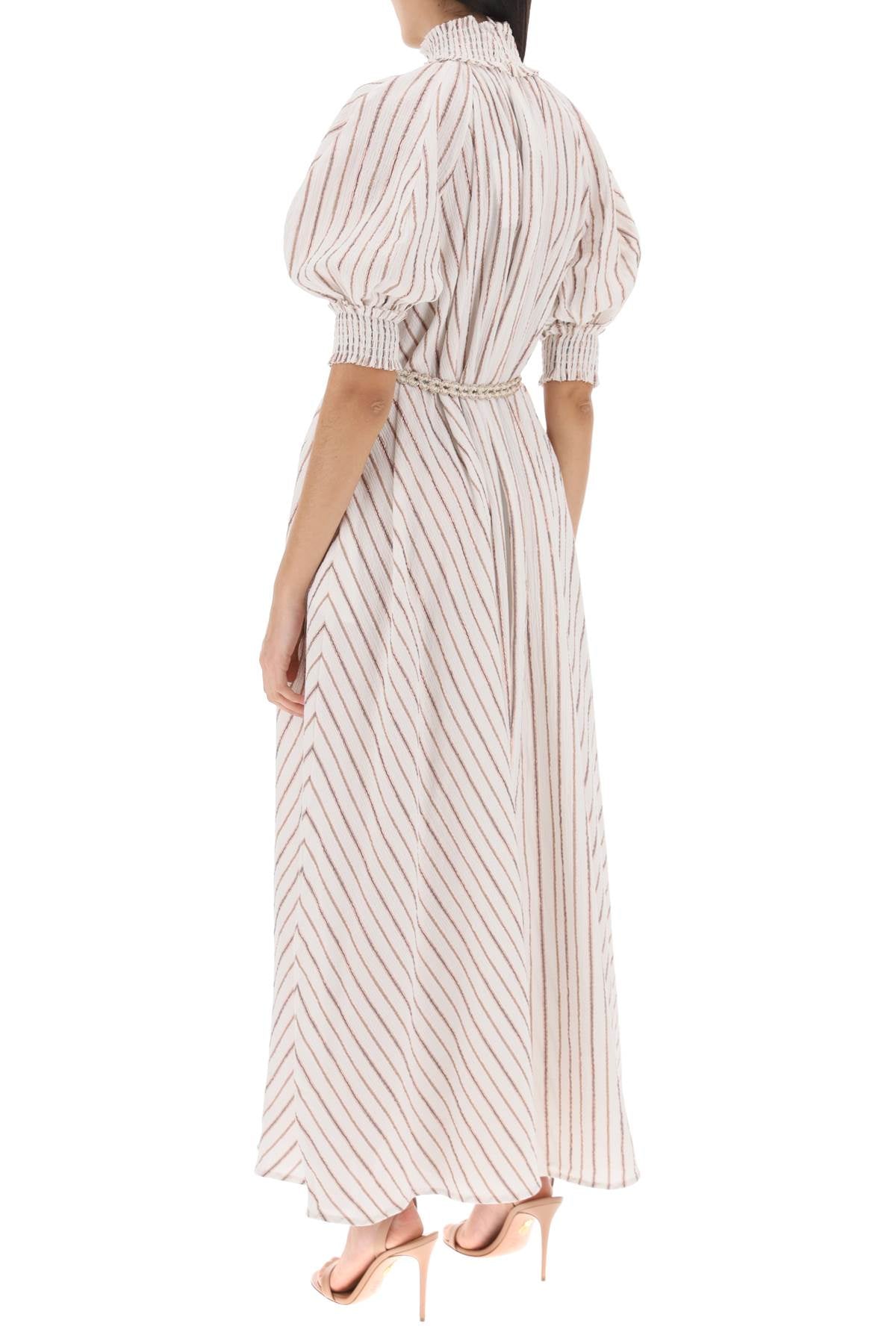 Zimmermann Zimmermann devi swing striped maxi dress