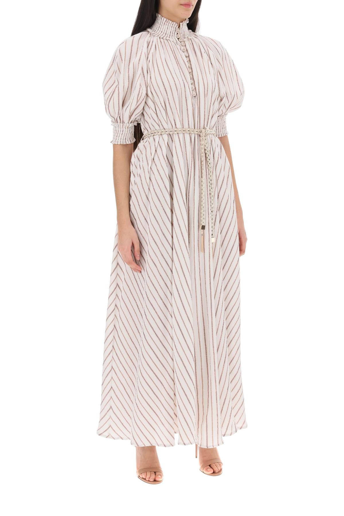 Zimmermann Zimmermann devi swing striped maxi dress