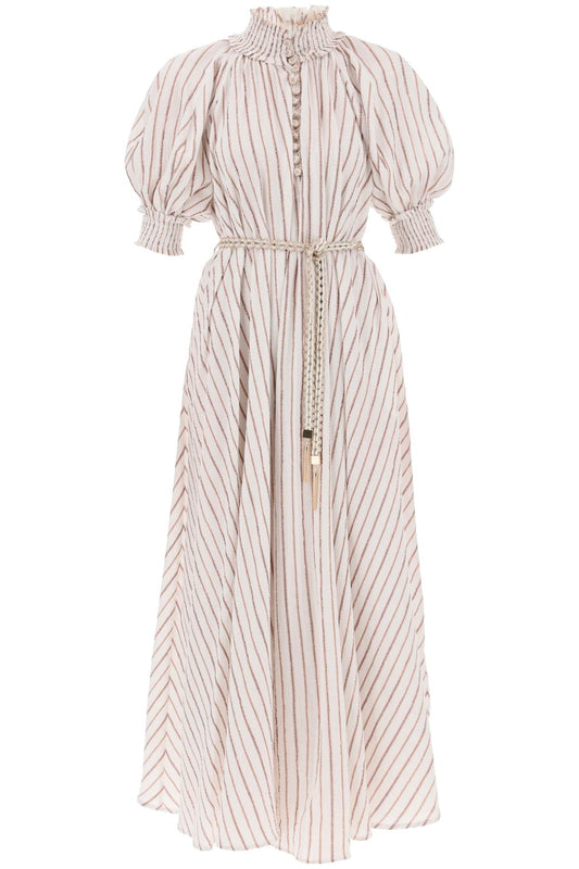 Zimmermann Zimmermann devi swing striped maxi dress