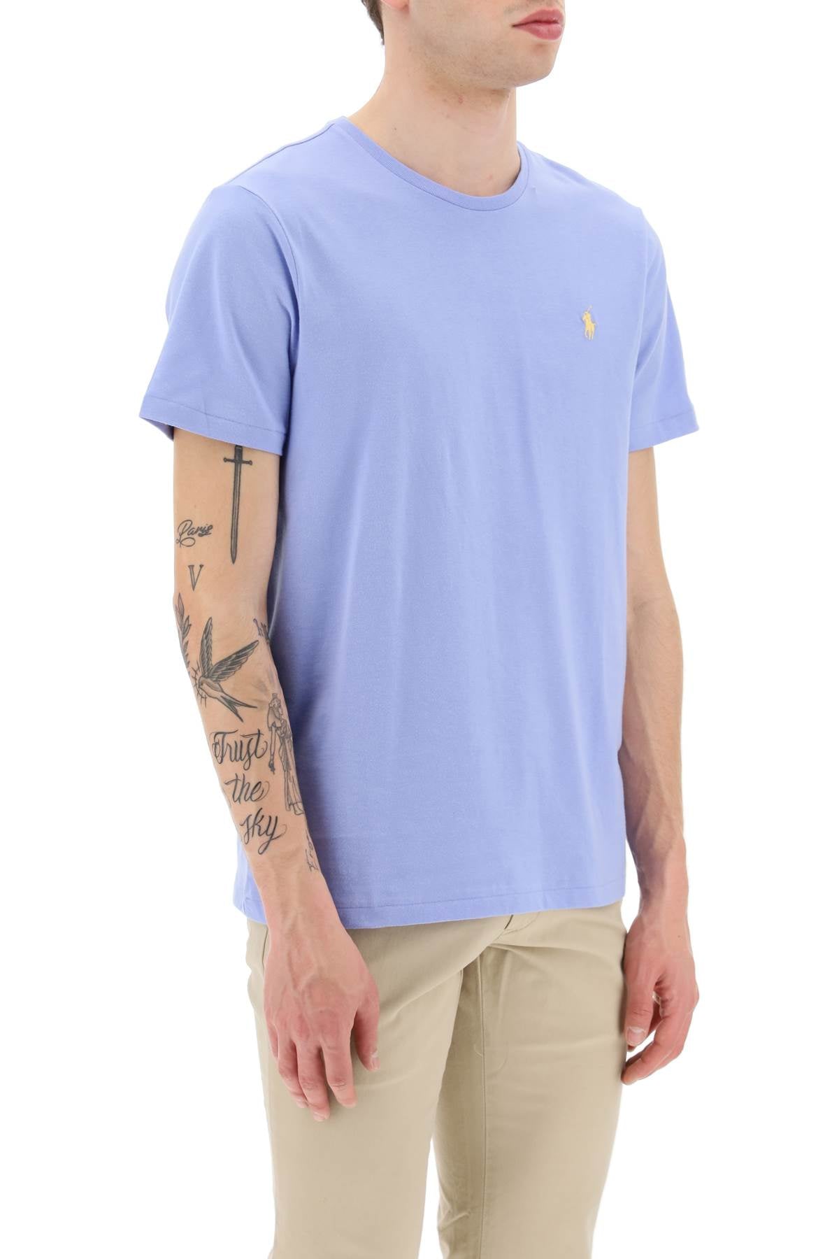 Polo Ralph Lauren Polo ralph lauren custom slim fit t-shirt with logo