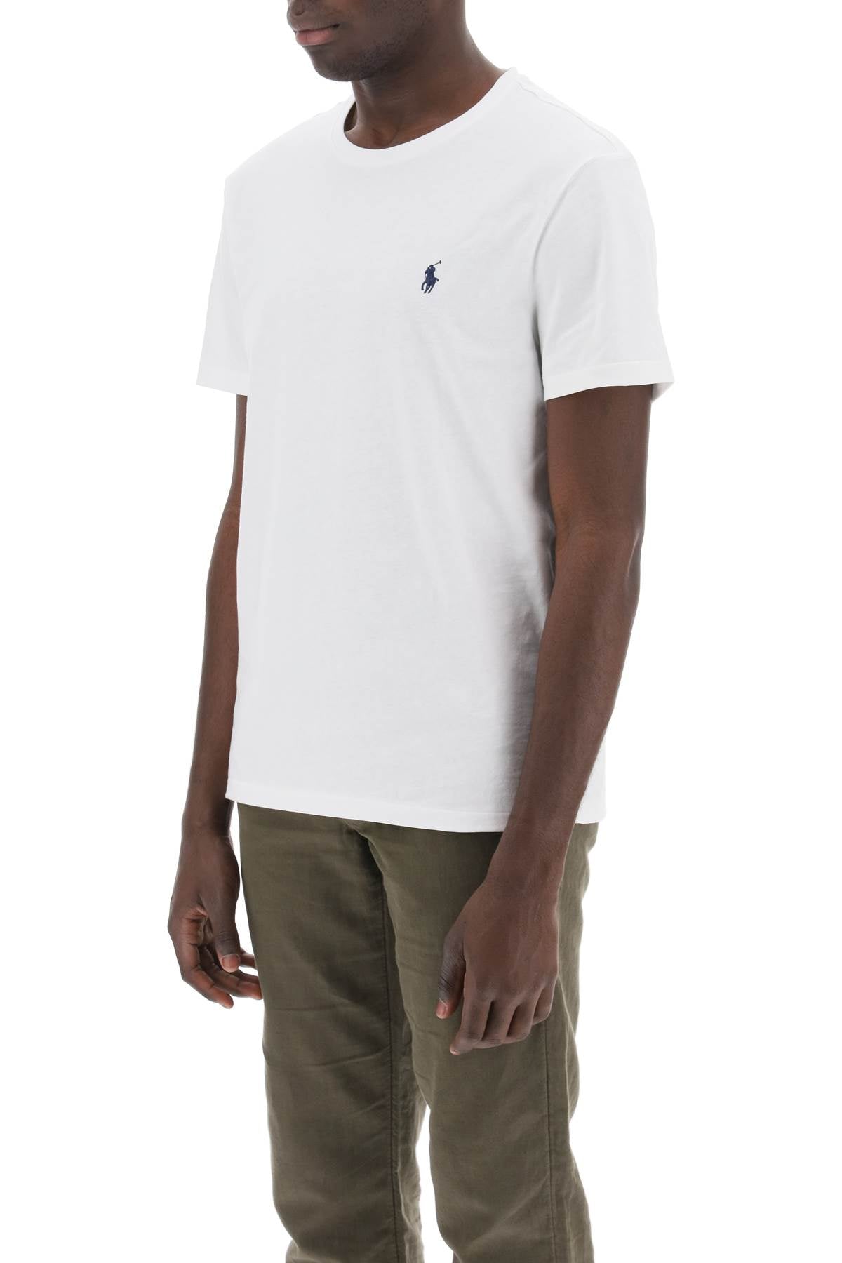 Polo Ralph Lauren Polo ralph lauren custom fit t-shirt with logo embroidery