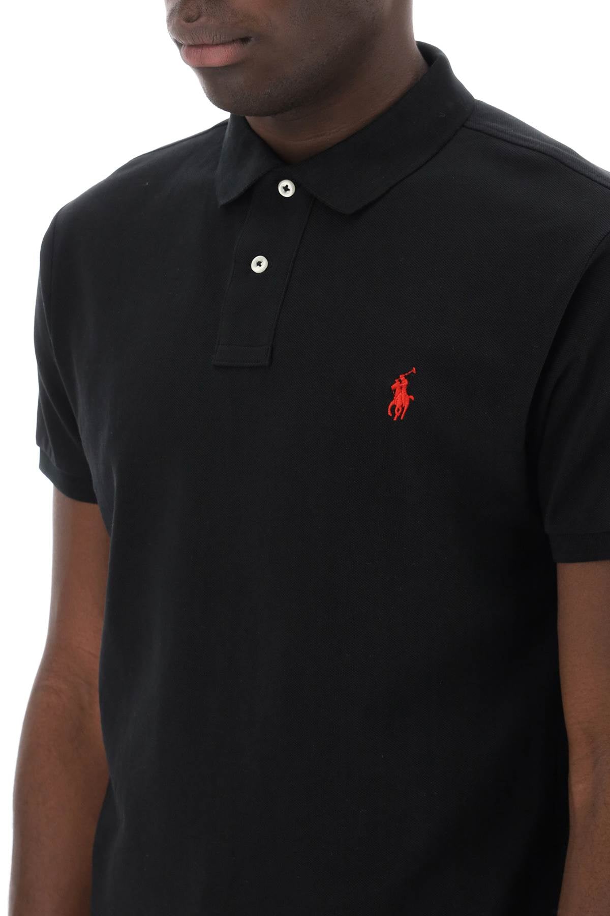 Polo Ralph Lauren Polo ralph lauren pique cotton polo shirt