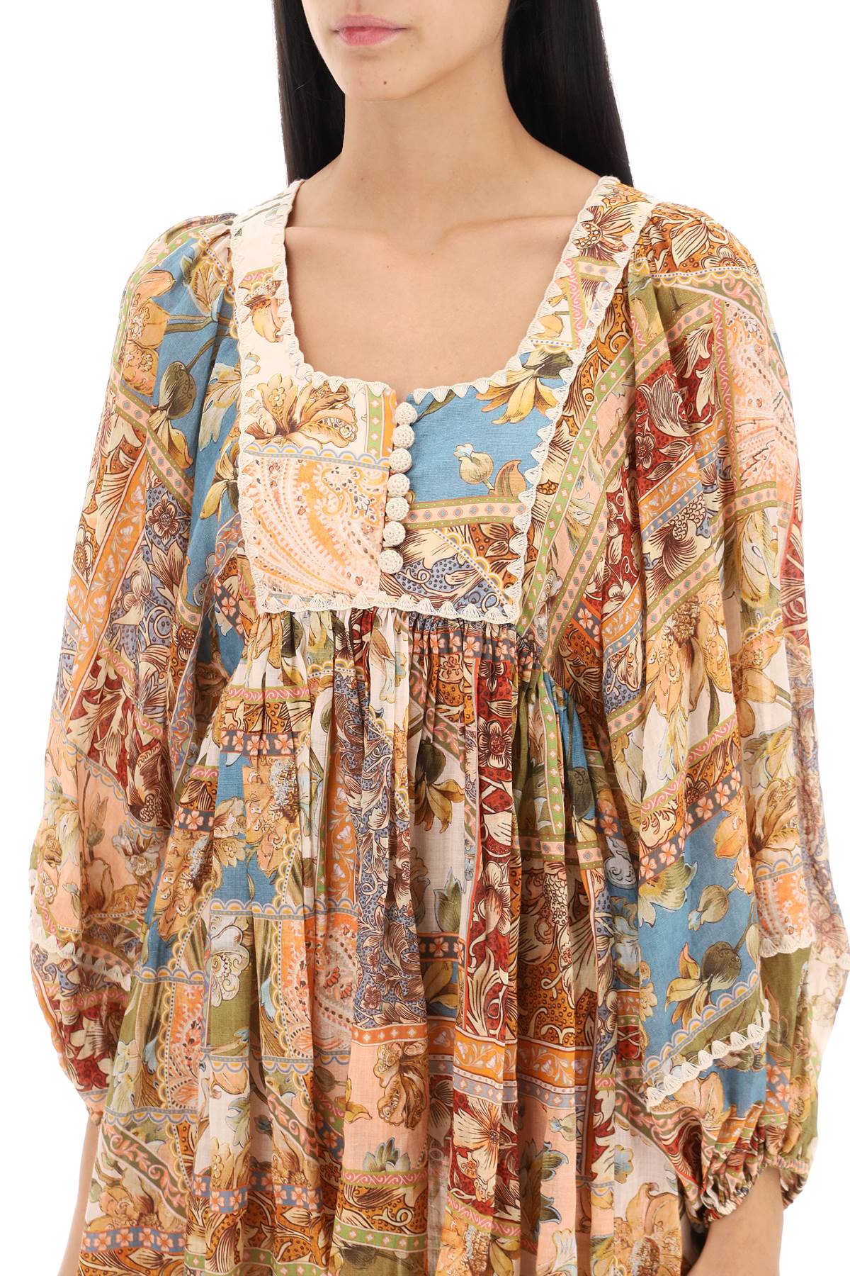 Zimmermann Zimmermann chintz billow mini dress