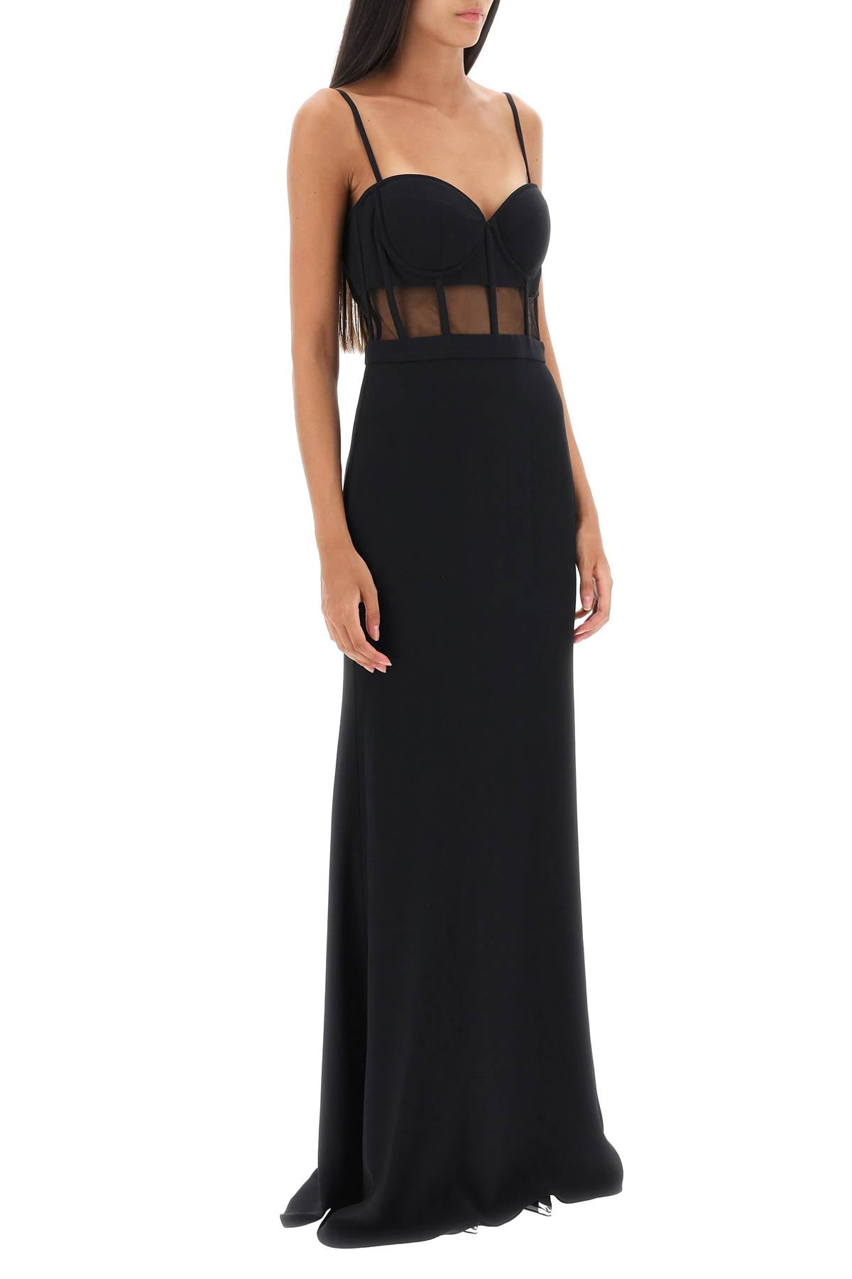 Alexander Mcqueen Alexander mcqueen maxi bustier dress