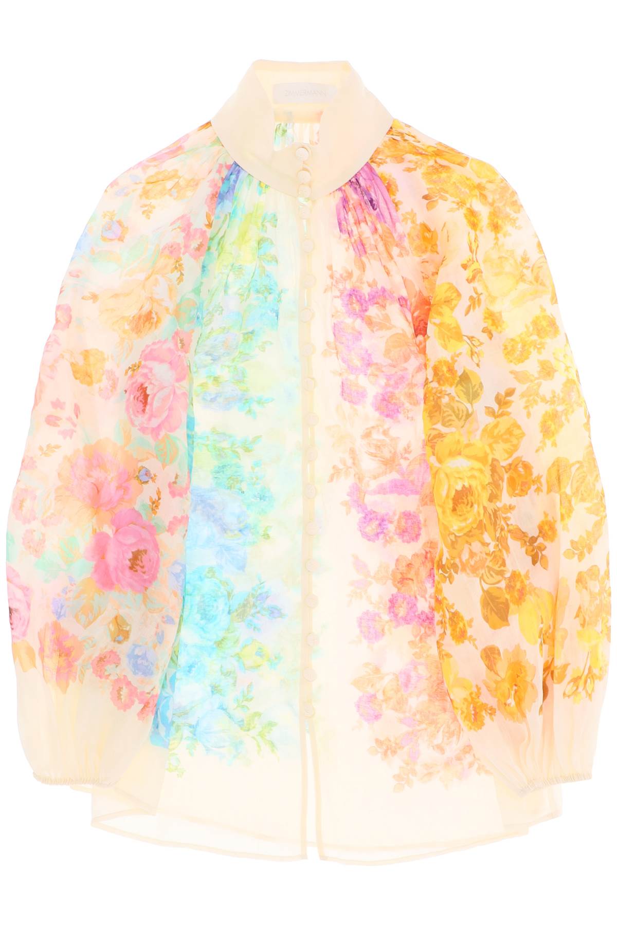 Zimmermann Zimmermann 'raie billow' blouse with floral pattern