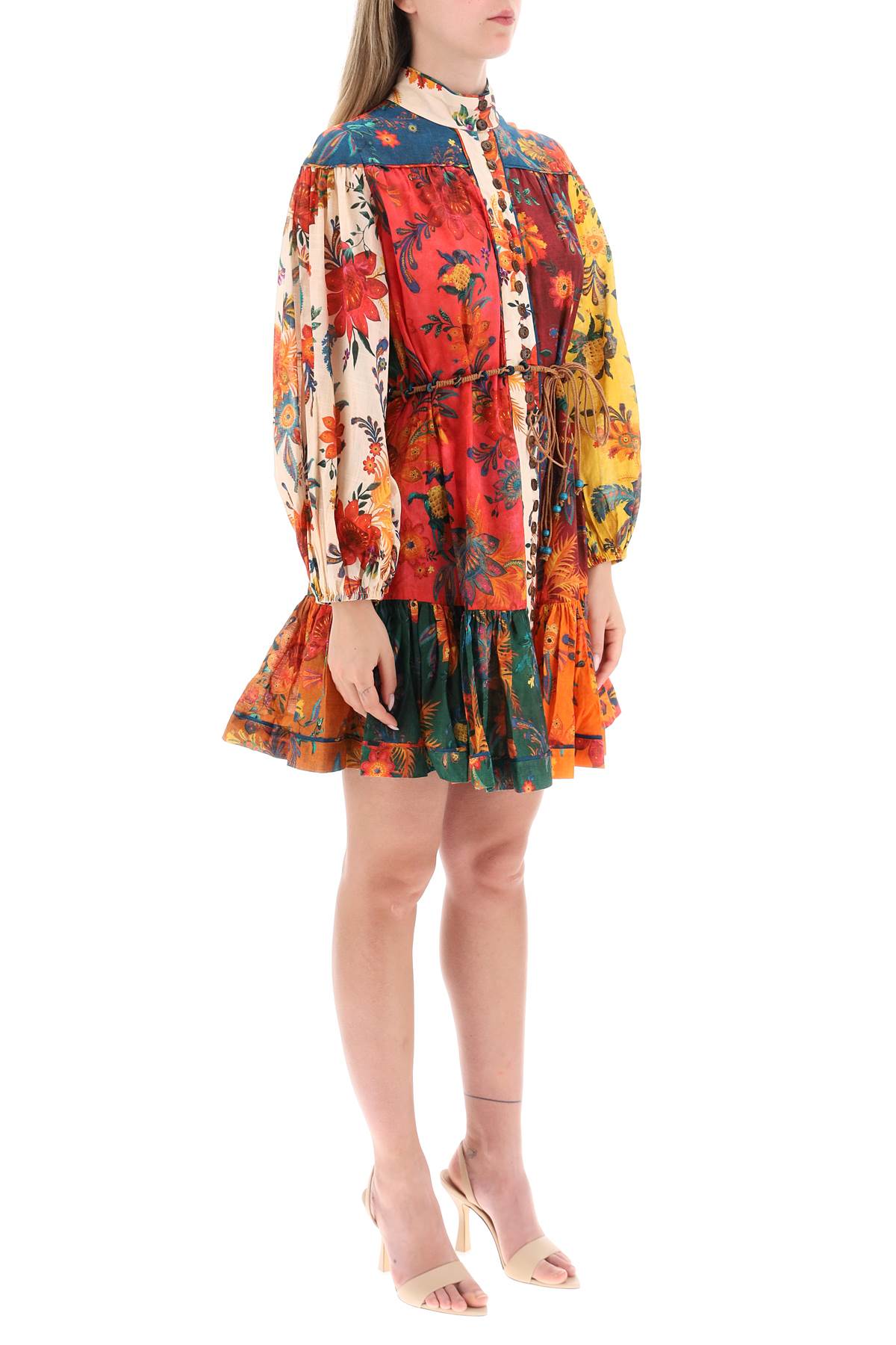 Zimmermann Zimmermann mini dress with balloon sleeves