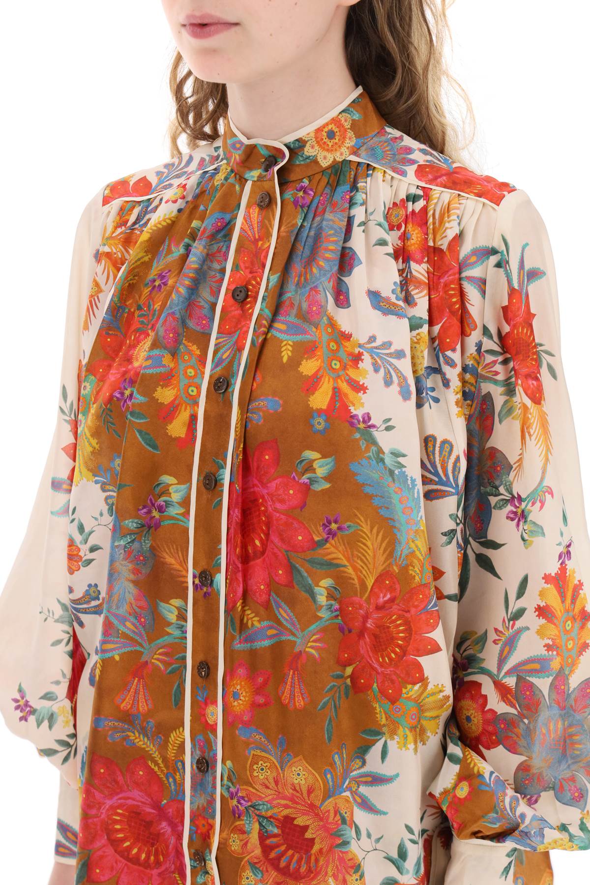 Zimmermann Zimmermann 'ginger' blouse with floral motif