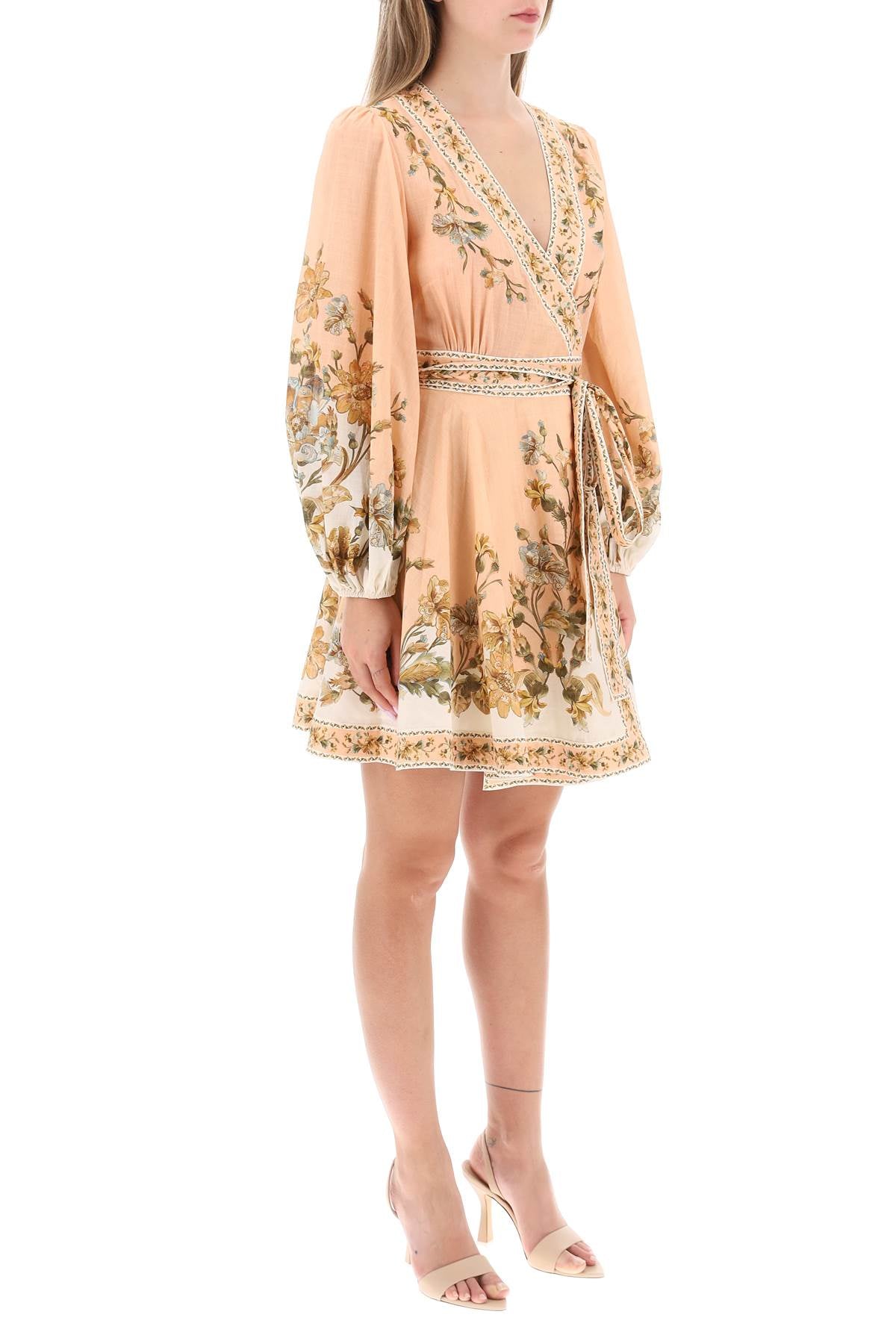 Zimmermann Zimmermann chintz wrap mini dress