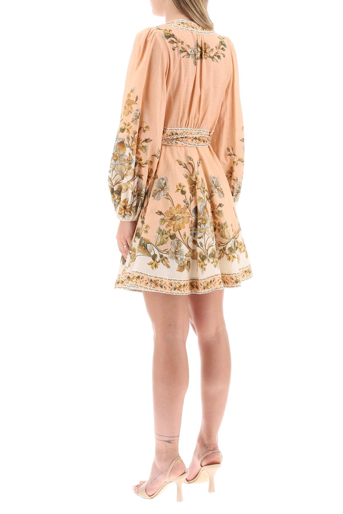 Zimmermann Zimmermann chintz wrap mini dress