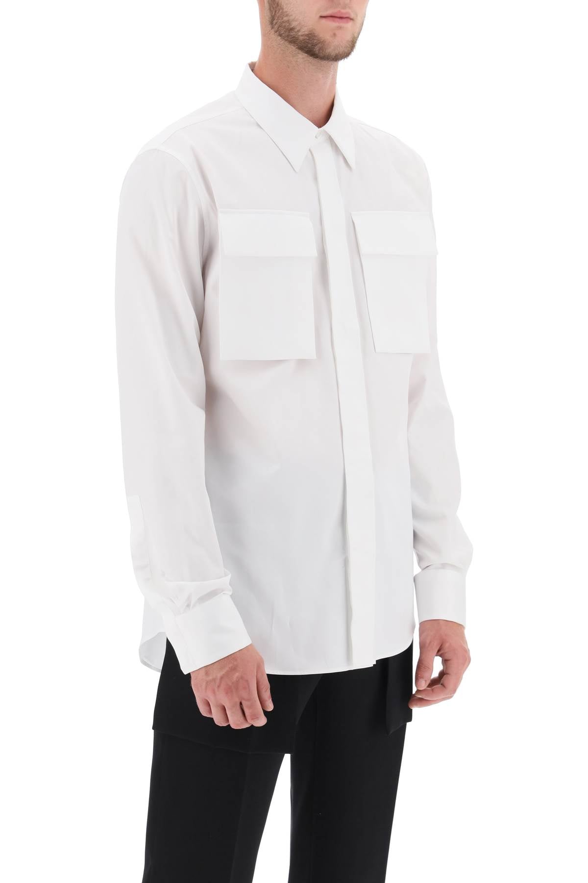 Alexander Mcqueen Alexander mcqueen regular shirt in poplin