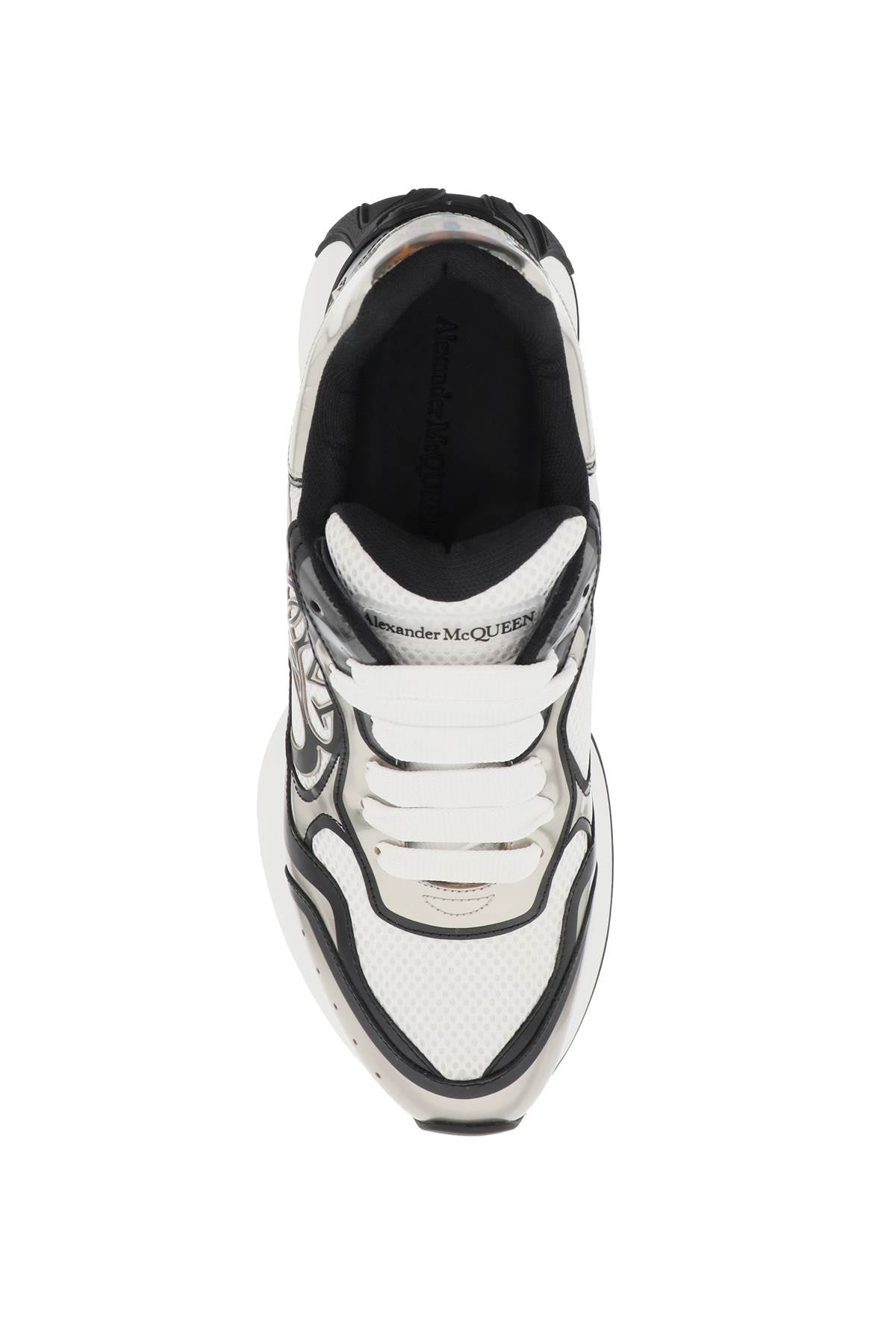 Alexander Mcqueen Alexander mcqueen leather sprint runner sneakers