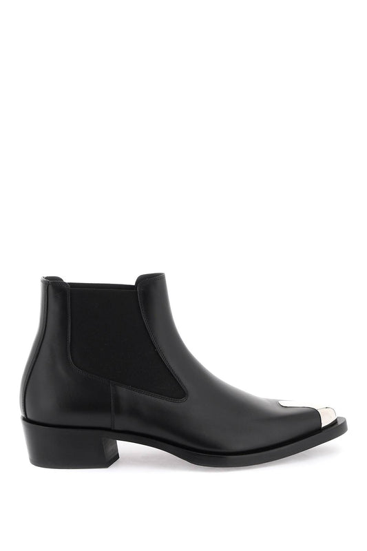 Alexander Mcqueen Alexander mcqueen 'punk' chelsea ankle boots