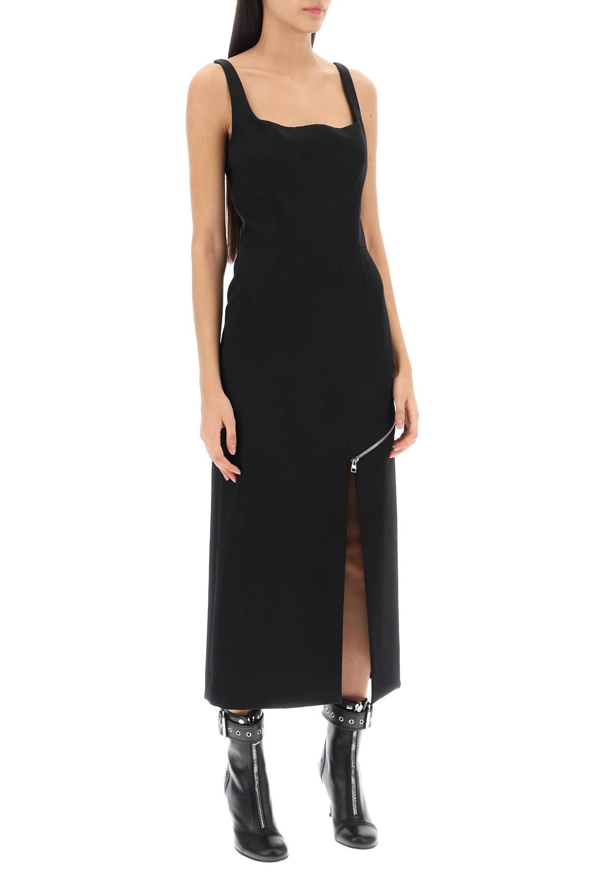 Alexander Mcqueen Alexander mcqueen midi sheath dress with convertible panel