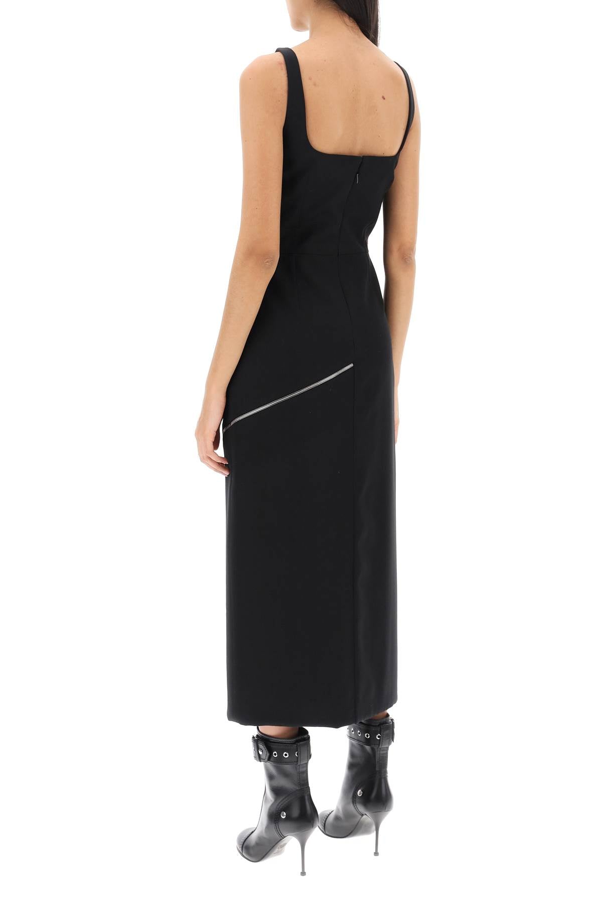 Alexander Mcqueen Alexander mcqueen midi sheath dress with convertible panel