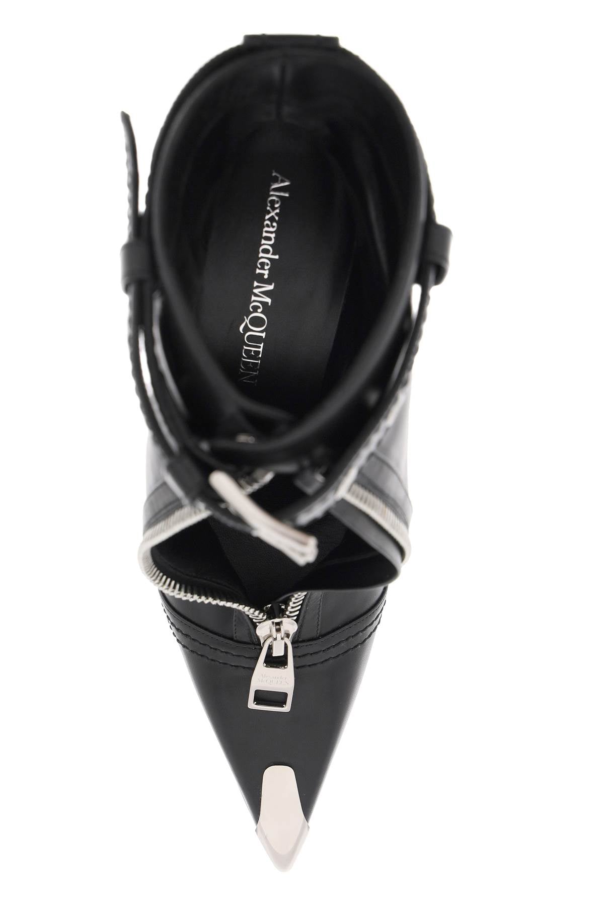 Alexander Mcqueen Alexander mcqueen 'slash biker' ankle boots