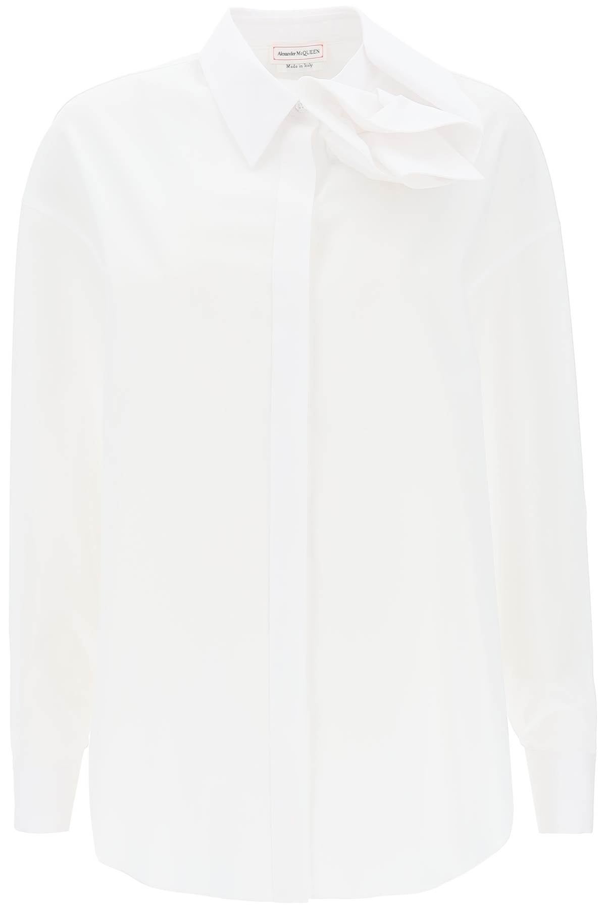 Alexander Mcqueen Alexander mcqueen shirt with orchid detail