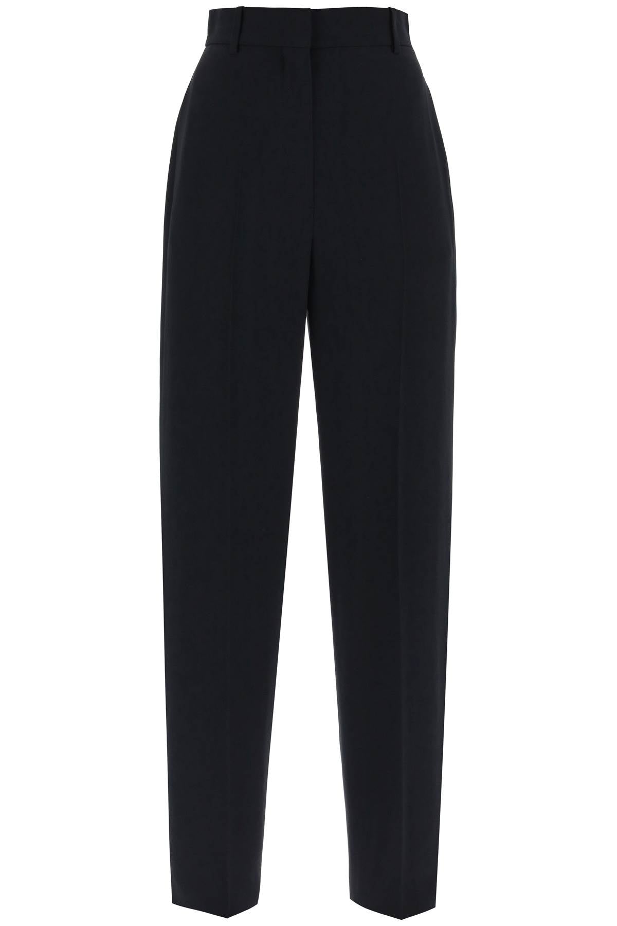 Alexander Mcqueen Alexander mcqueen fluid crepe trousers