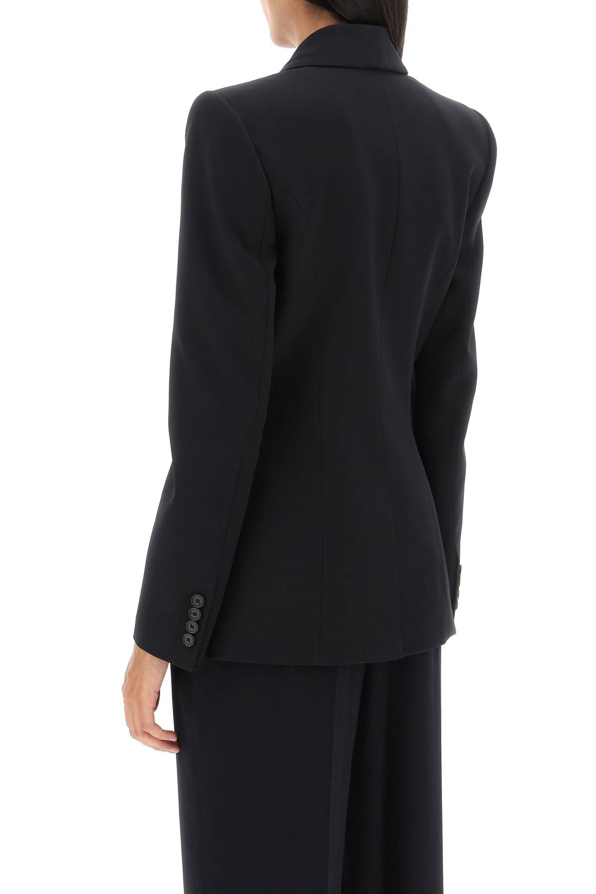 Alexander Mcqueen Alexander mcqueen upside-down lapel jacket