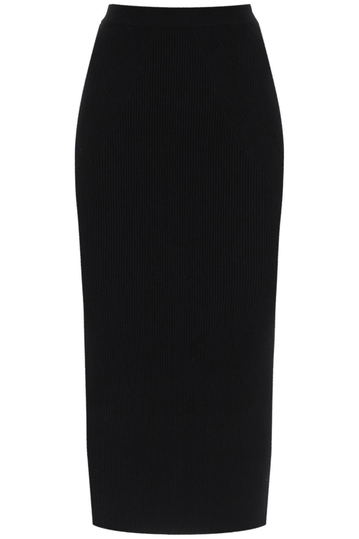 Alexander Mcqueen Alexander mcqueen ribbed-knit pencil skirt