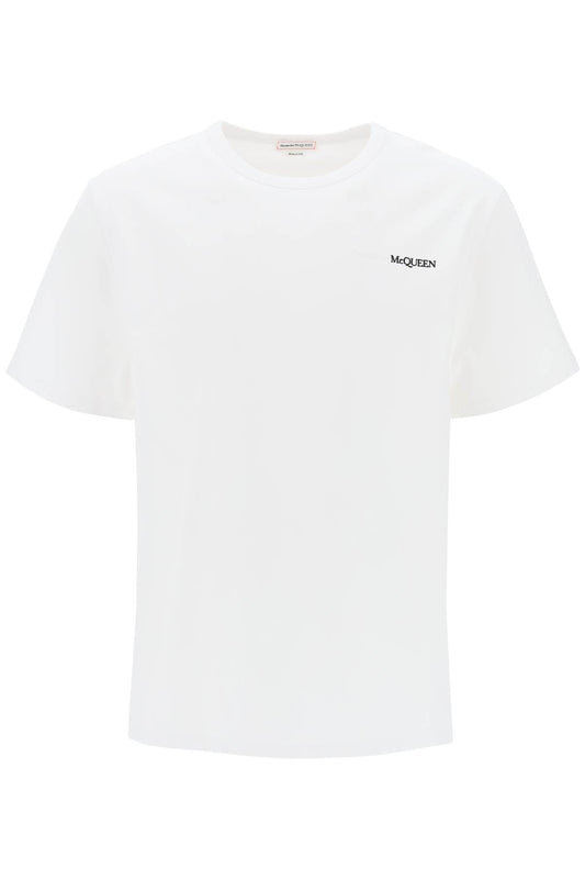 Alexander Mcqueen Alexander mcqueen reflected logo t-shirt