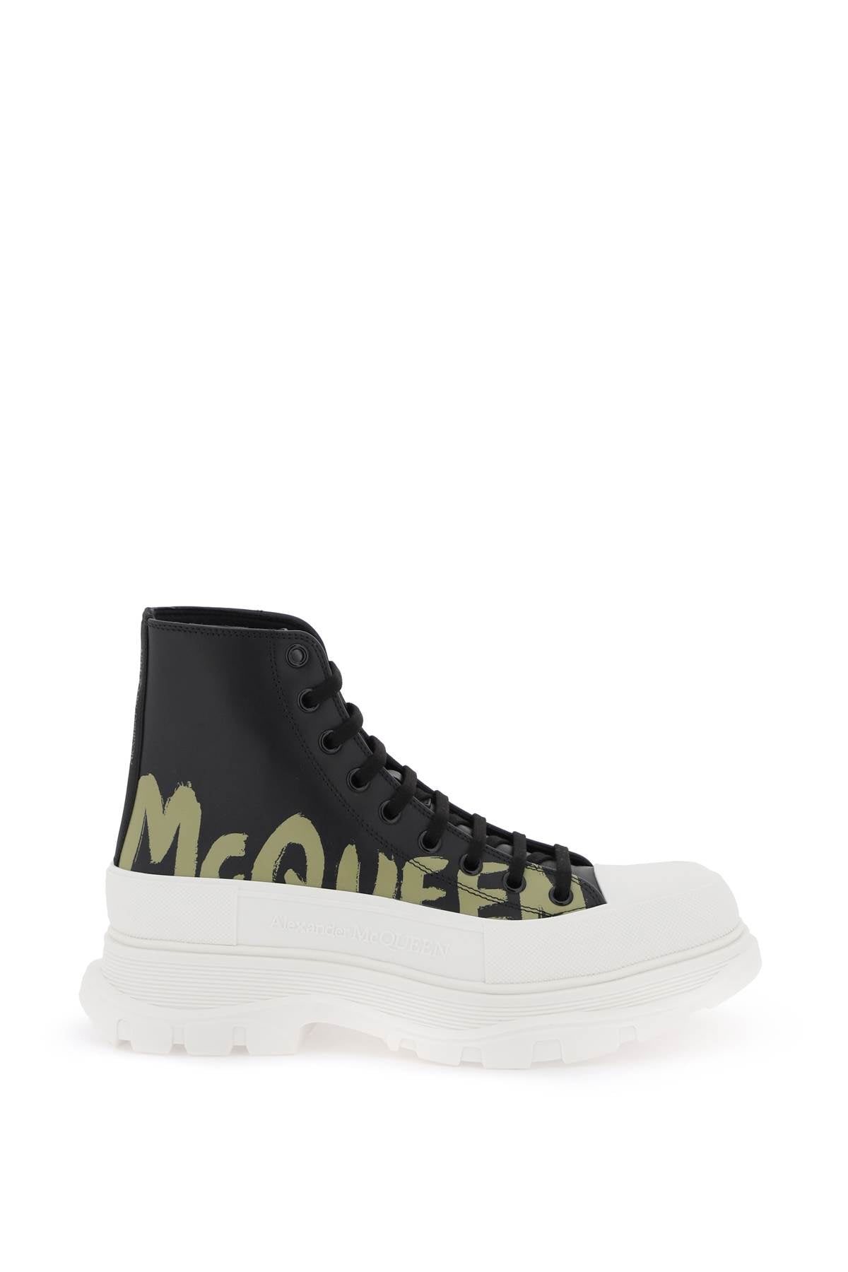 Alexander Mcqueen Alexander mcqueen 'tread slick graffiti' ankle boots