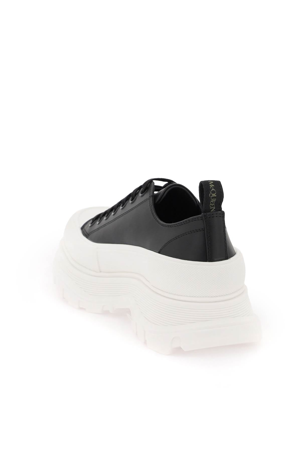 Alexander Mcqueen Alexander mcqueen tread slick sneakers with graffiti logo