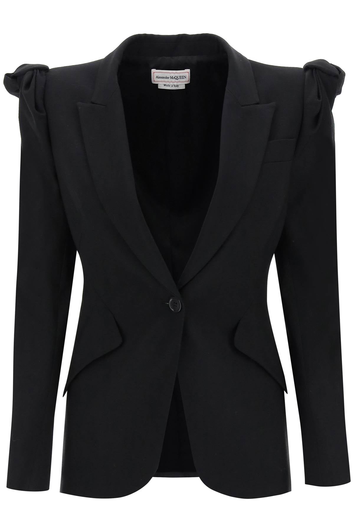 Alexander Mcqueen Alexander mcqueen jacket with knotted shoulders