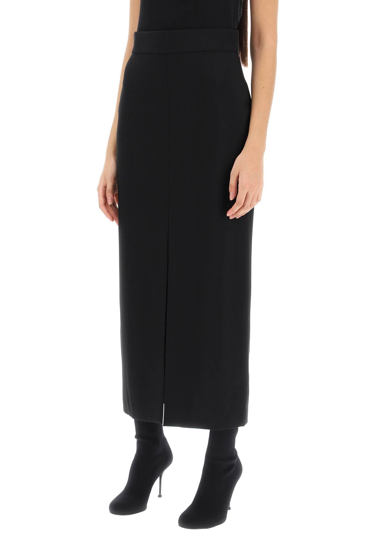 Alexander Mcqueen Alexander mcqueen light-wool pencil skirt