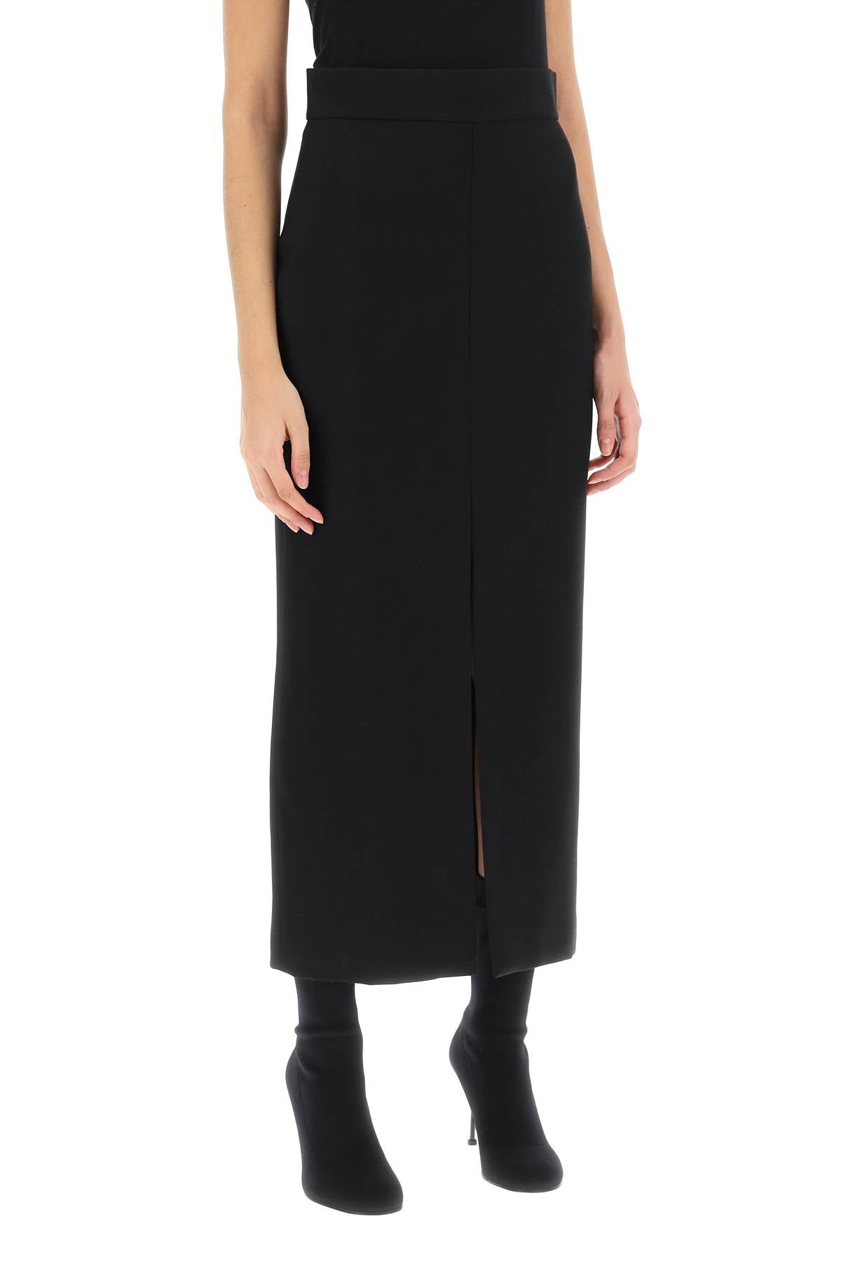 Alexander Mcqueen Alexander mcqueen light-wool pencil skirt