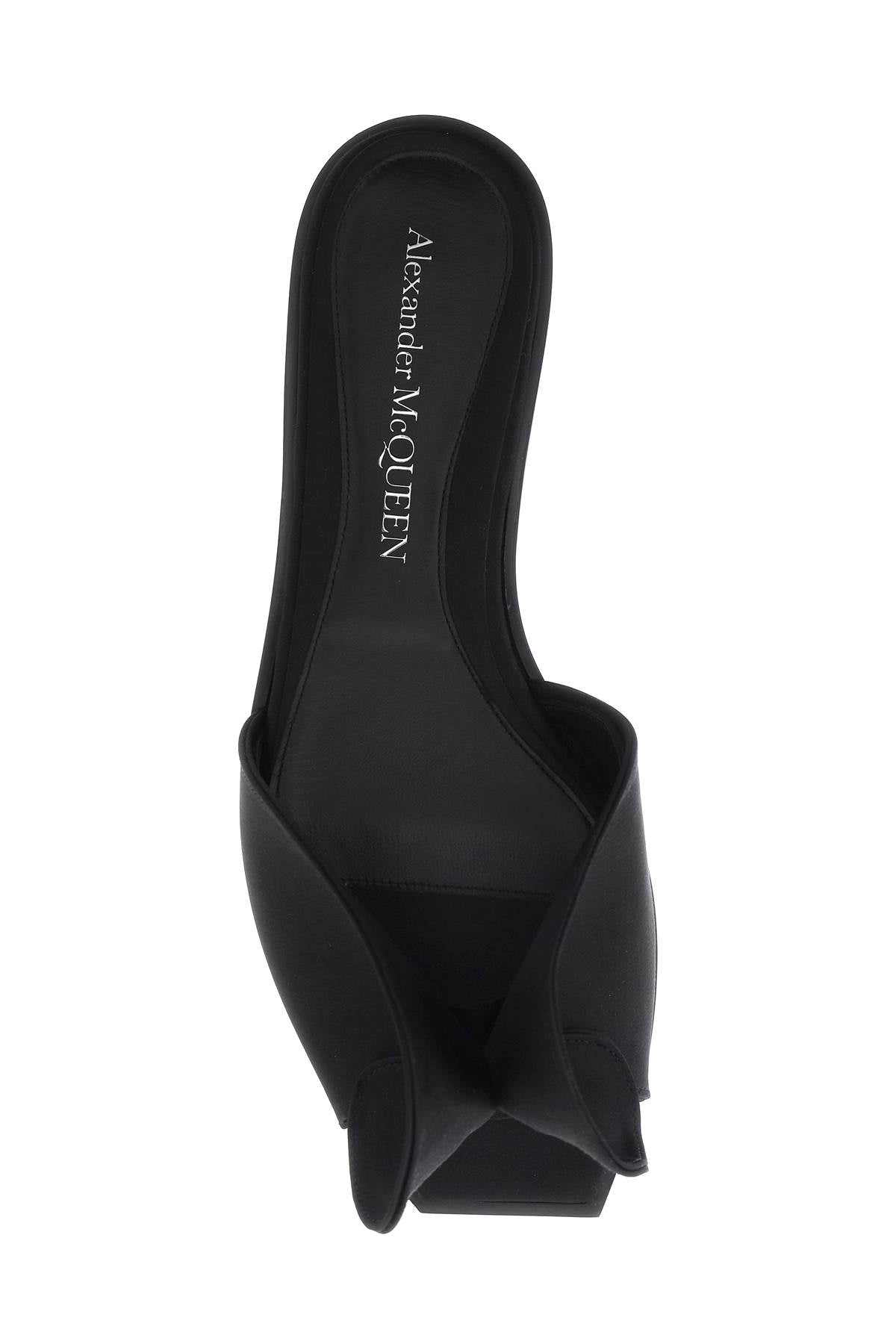 Alexander Mcqueen Alexander mcqueen slides with silk detail