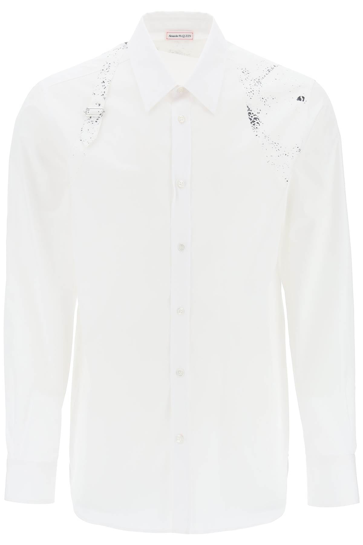 Alexander Mcqueen Alexander mcqueen printed harness shirt