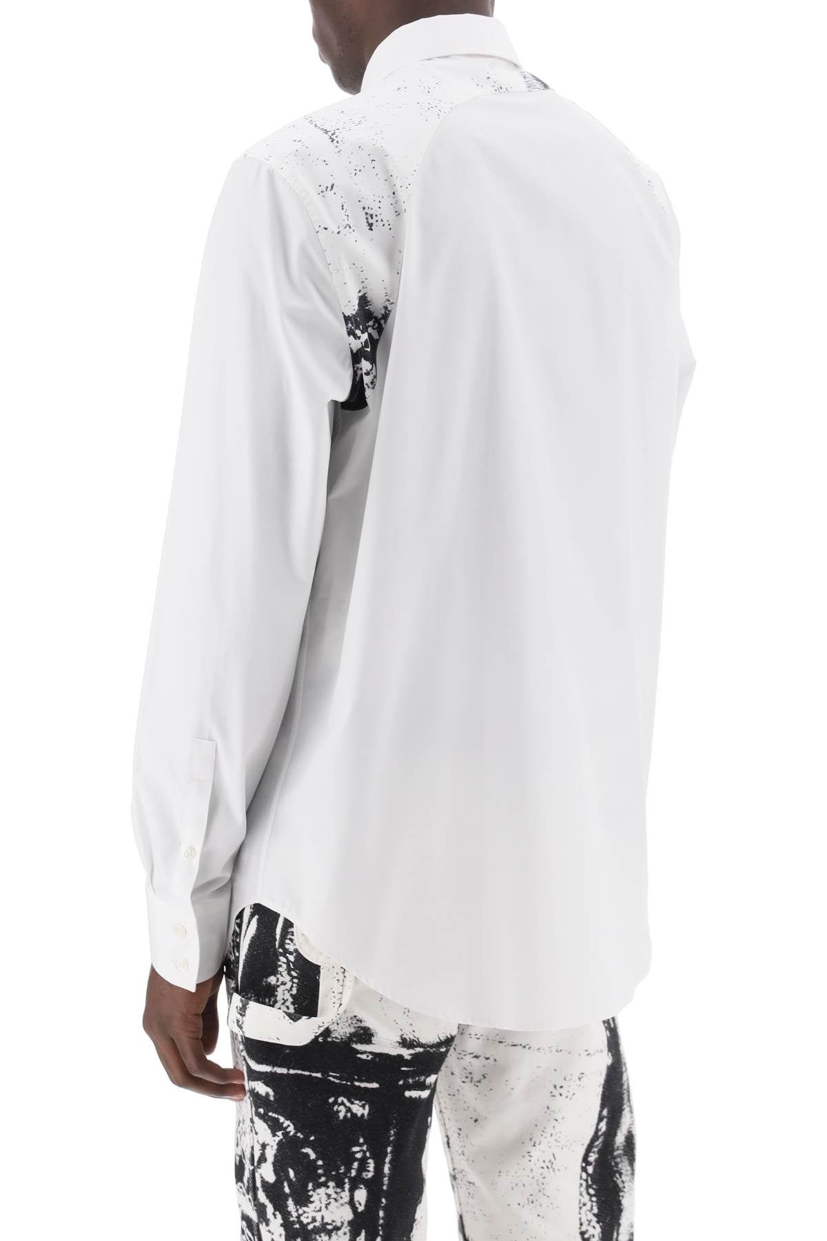 Alexander Mcqueen Alexander mcqueen printed harness shirt