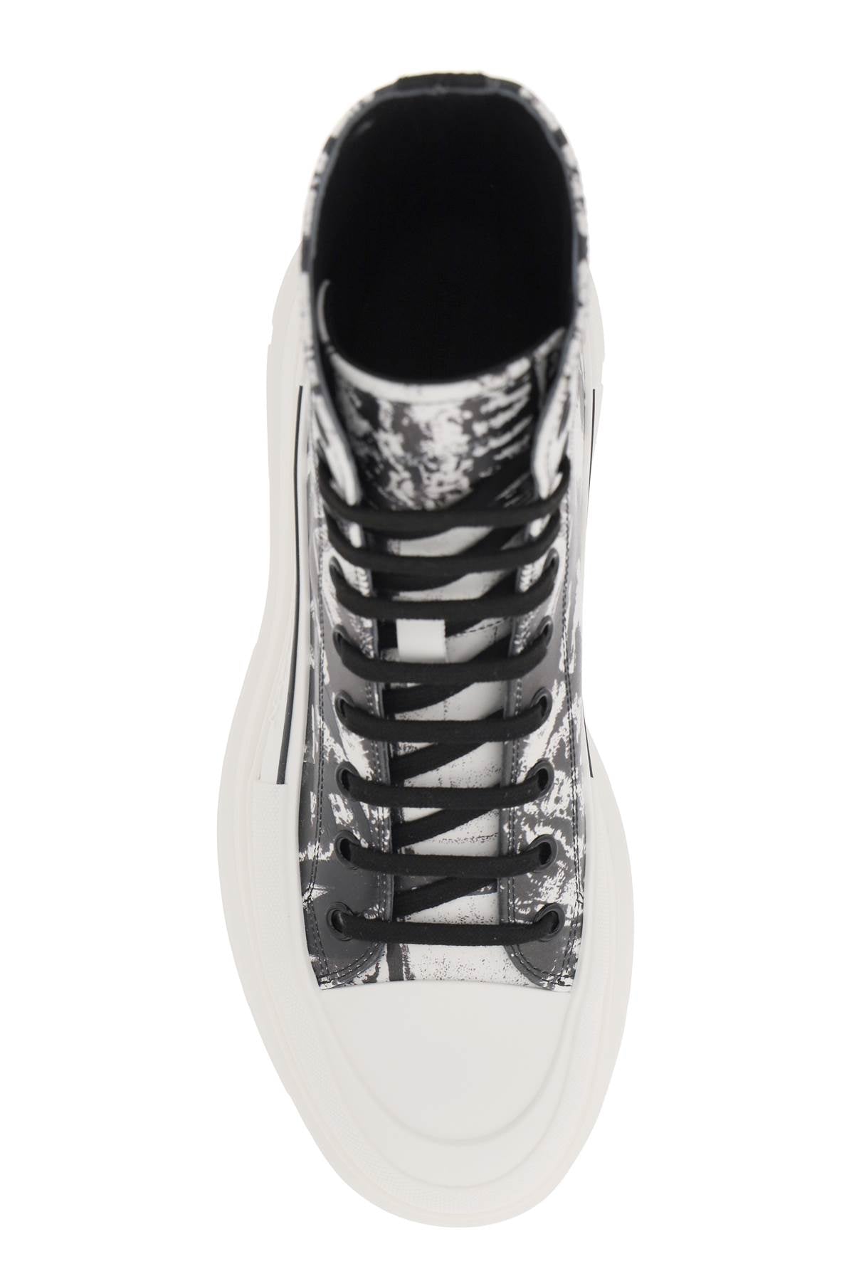 Alexander Mcqueen Alexander mcqueen 'tread slick graffiti' ankle boots