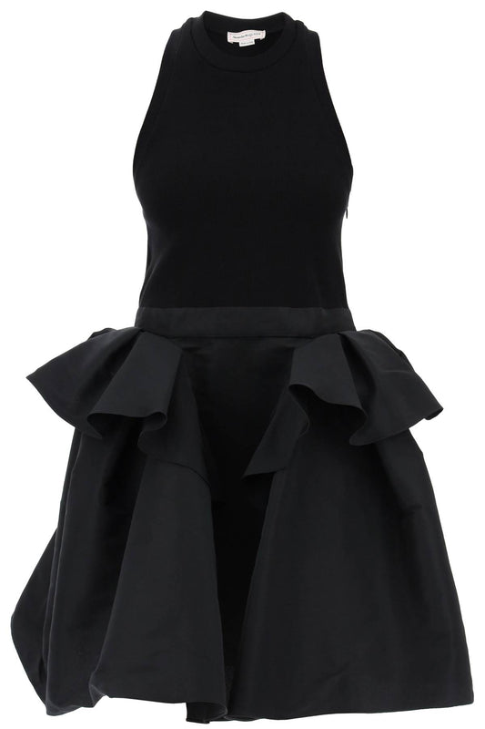 Alexander Mcqueen Alexander mcqueen hybrid mini dress