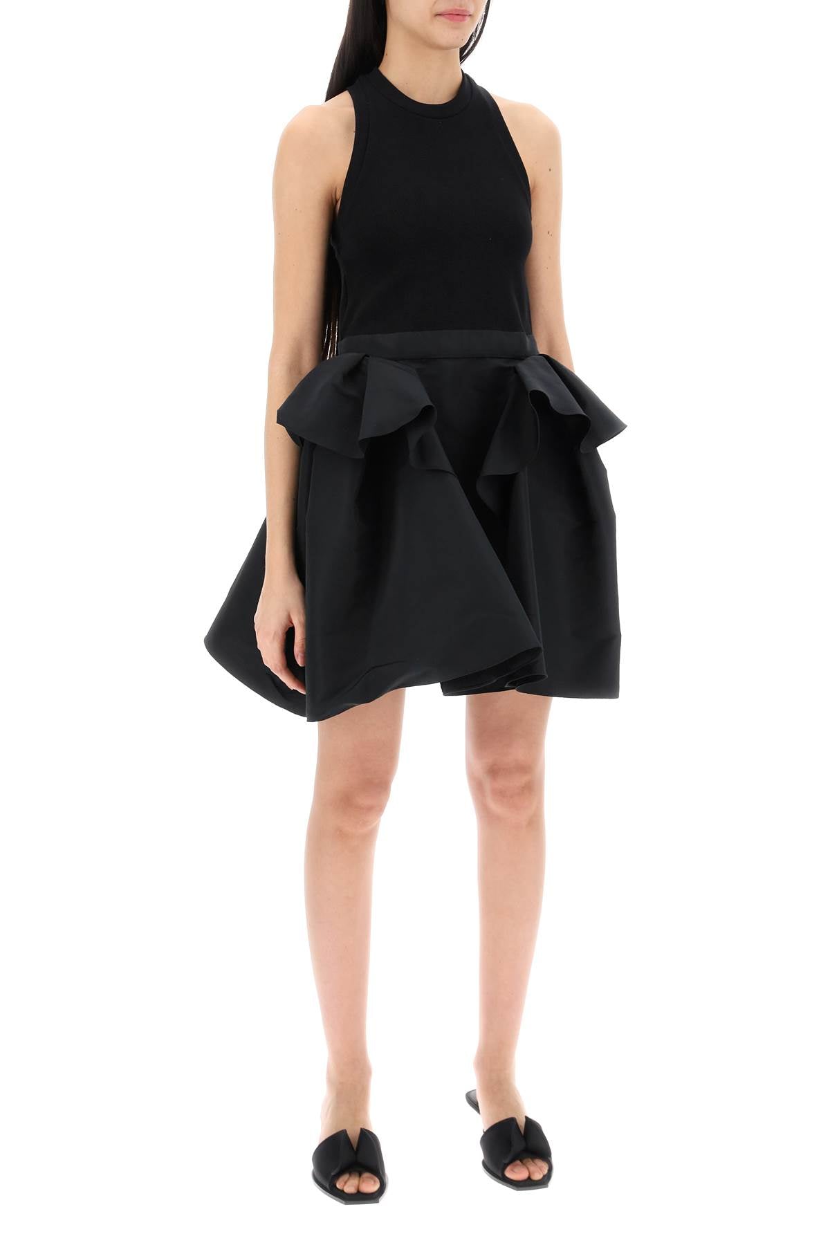 Alexander Mcqueen Alexander mcqueen hybrid mini dress