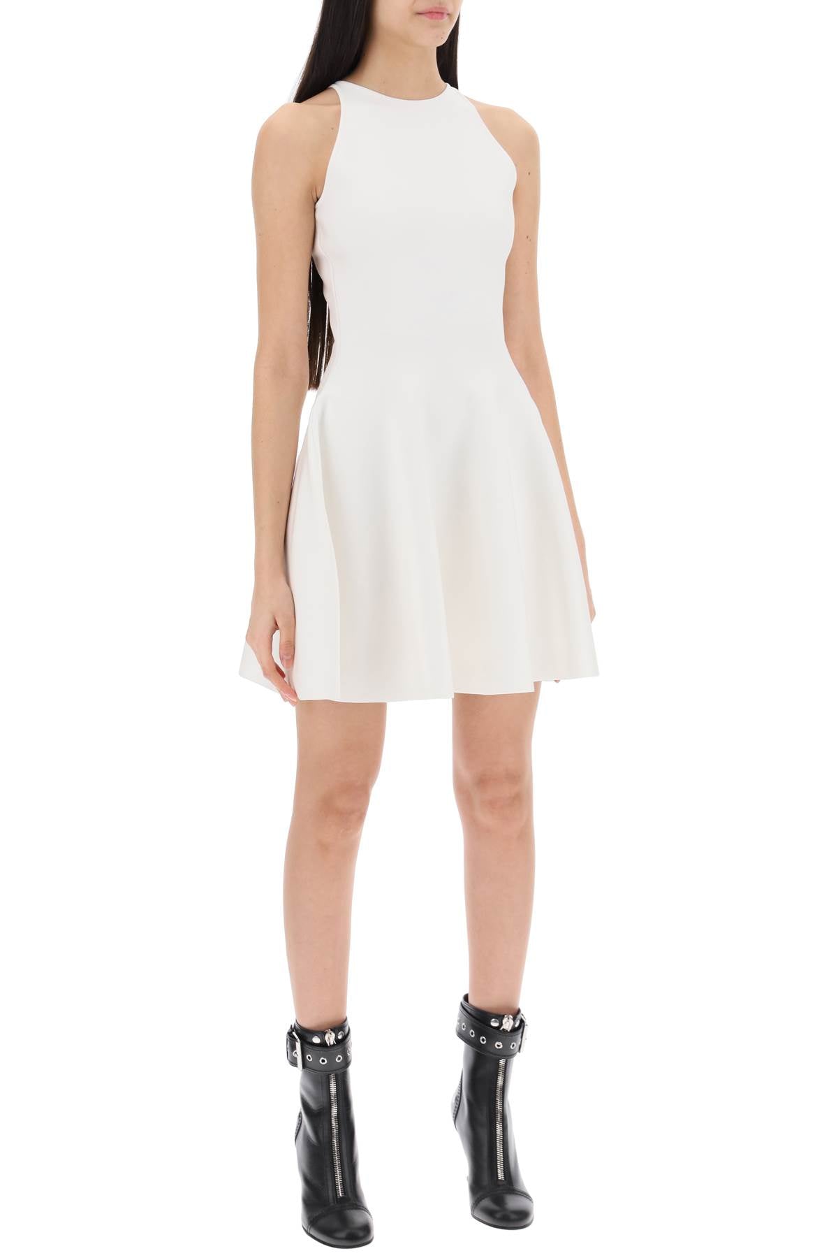 Alexander Mcqueen Alexander mcqueen "mini knitted skater dress