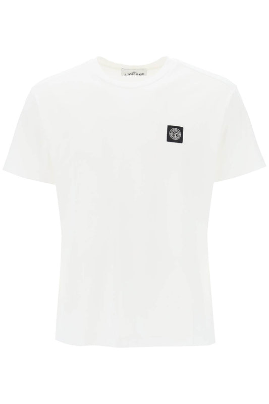 Stone Island Stone island logo patch t-shirt